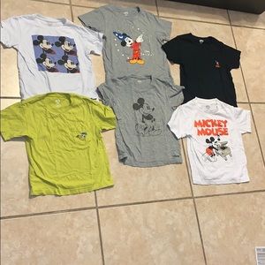 6 Disney shirts size 3-4